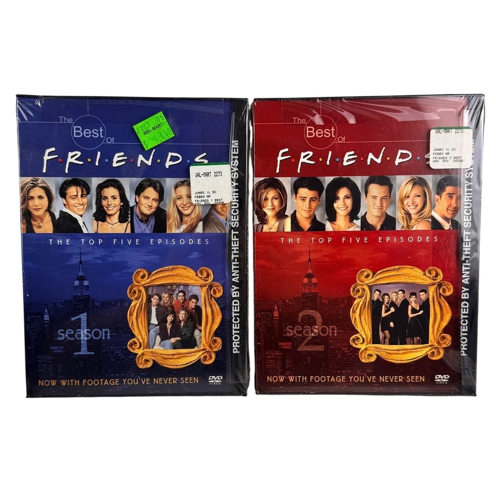 The Best of Friends Season 1 & 2 DVD Set Top Five Episodes New Sealed 2002